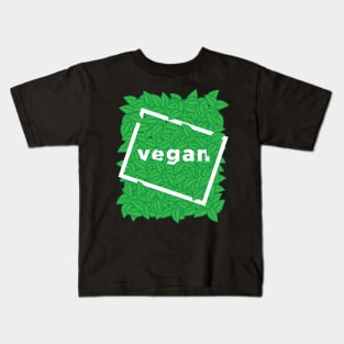 Vegan Plant Based Gift Vegetarian Healthy Women Men Boys Girls Funny Gift Kids T-Shirt